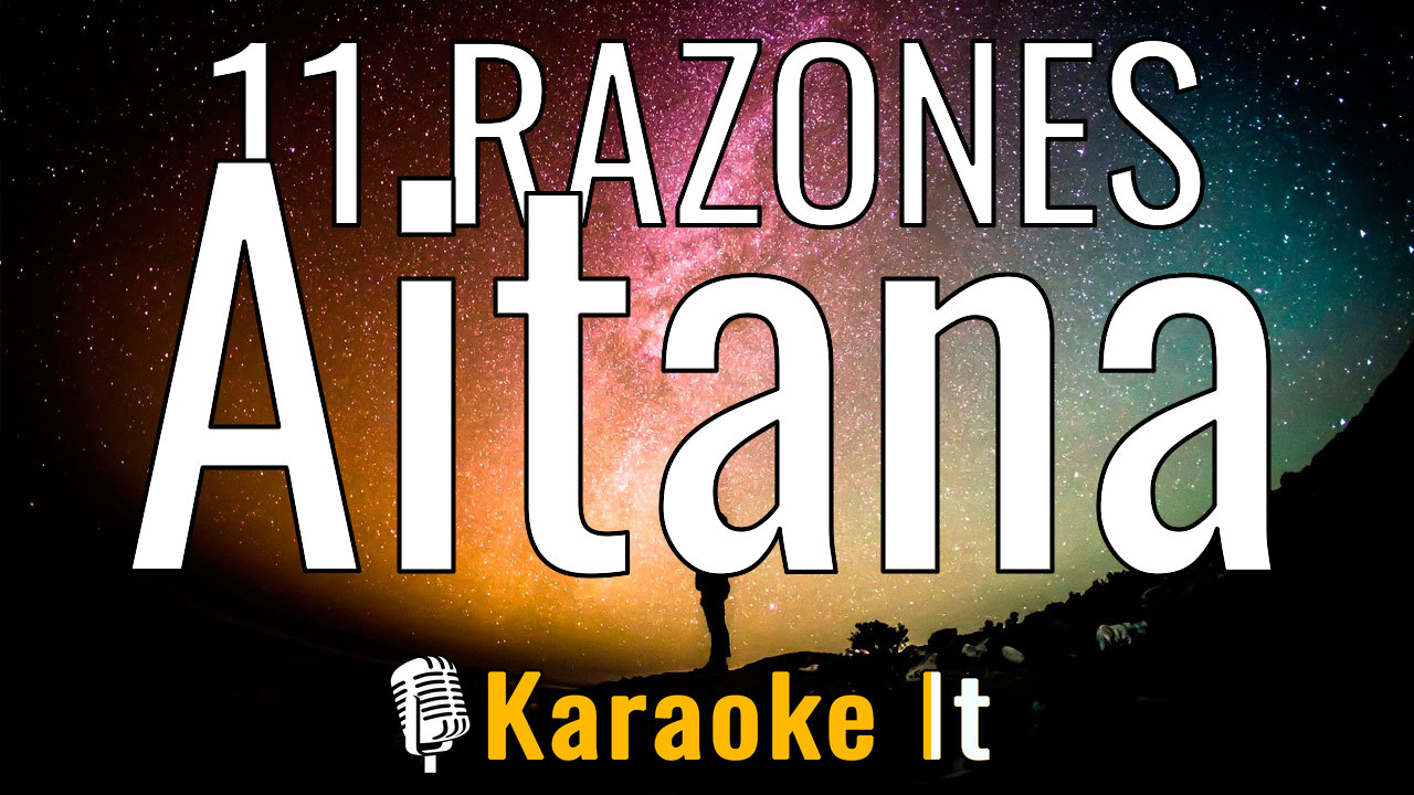 11 RAZONES - Aitana